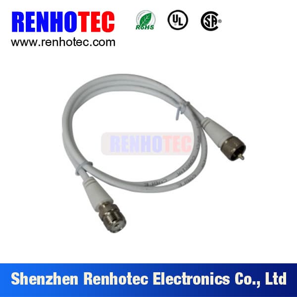 UHF Male to Female Connector for RG58